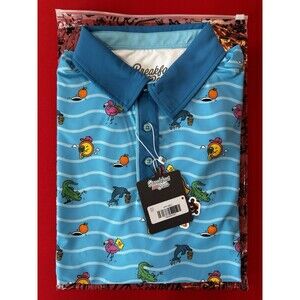 RSVLTS Breakfast Balls Polo from Meet n Greet Large NWT